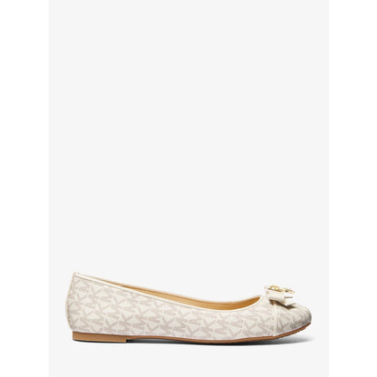 Michael Kors Honey Signature Logo Ballet Flat
