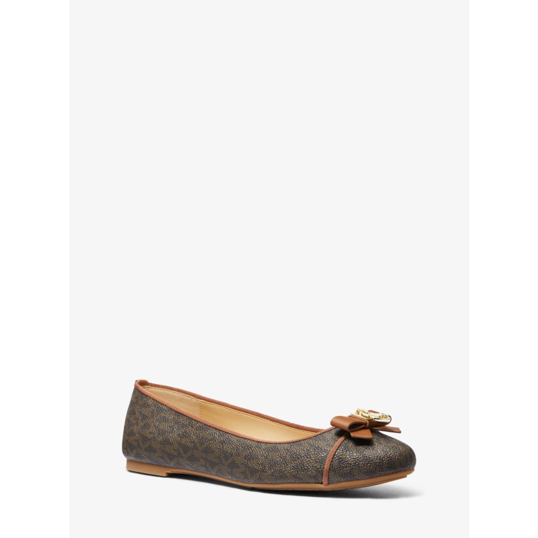 Michael Kors Honey Signature Logo Ballet Flat