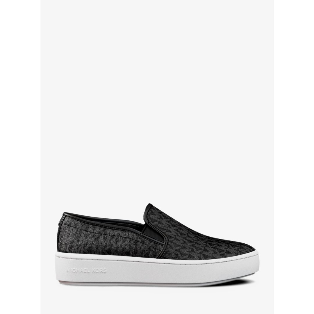 Michael Kors Teddi Signature Logo Slip-On Sneaker