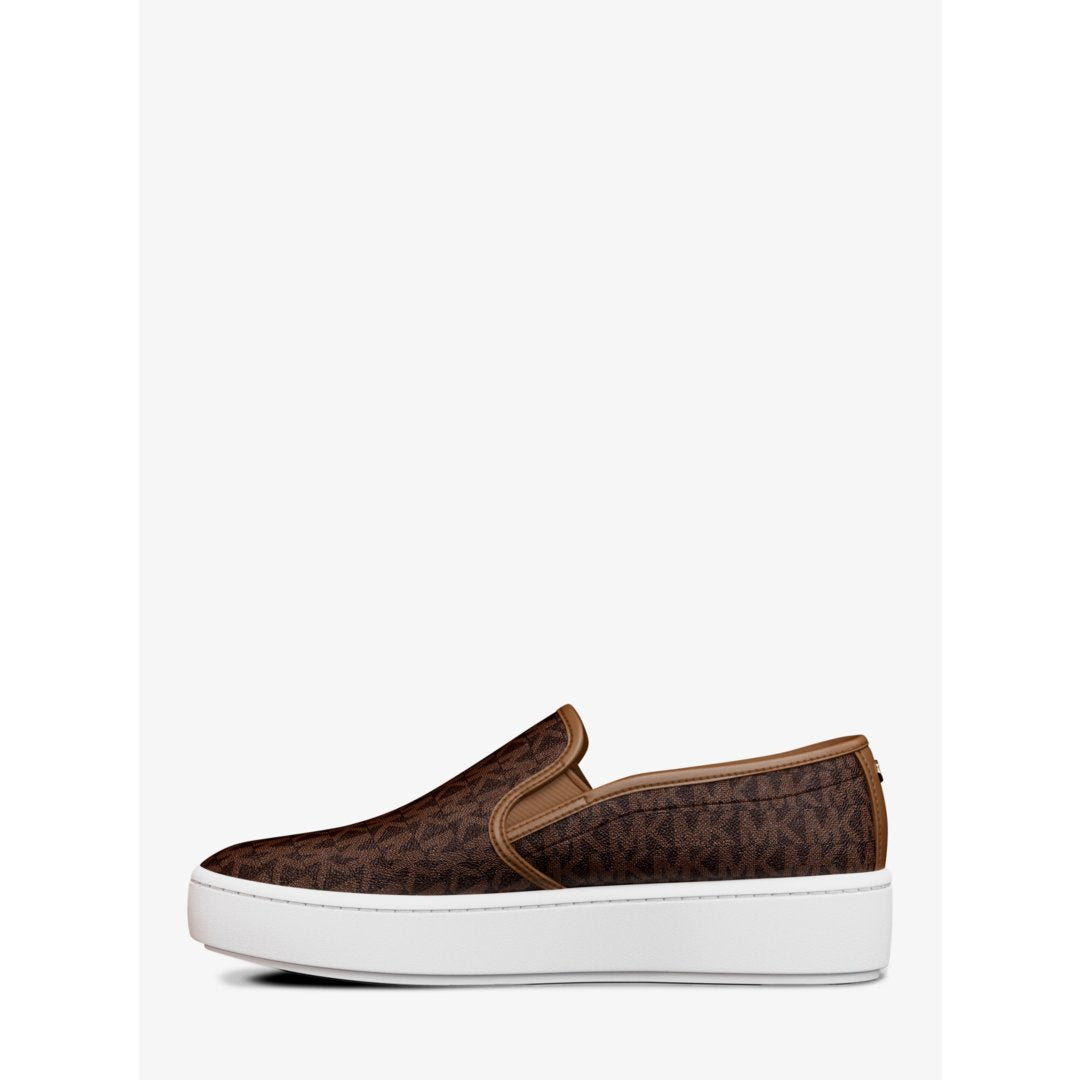 Michael Kors Teddi Signature Logo Slip-On Sneaker