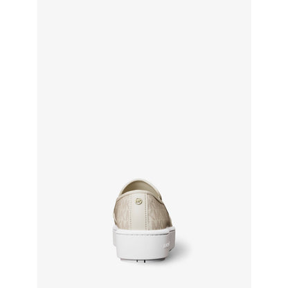Michael Kors Teddi Signature Logo Slip-On Sneaker