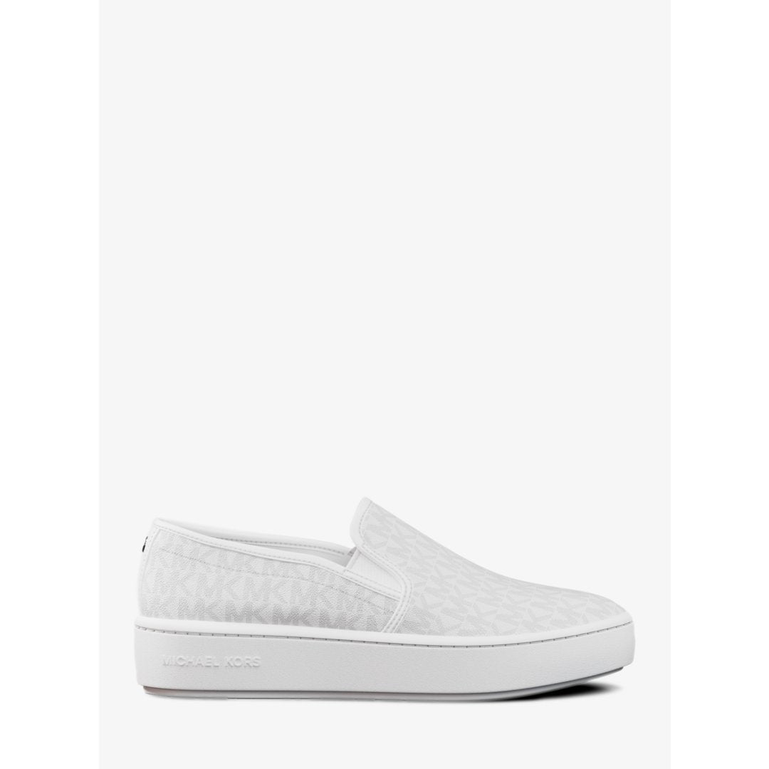 Michael Kors Teddi Signature Logo Slip-On Sneaker