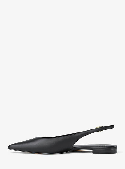 Michael Kors Amali Slingback Flat BLACK