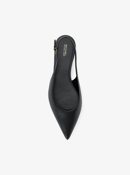 Michael Kors Amali Slingback Flat BLACK