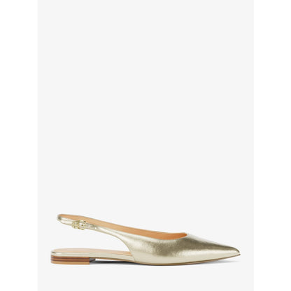 Michael Kors Amali Metallic Slingback Flat