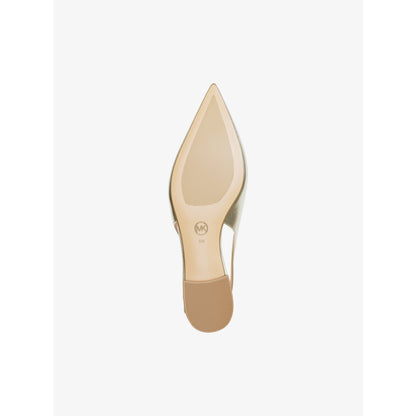 Michael Kors Amali Metallic Slingback Flat