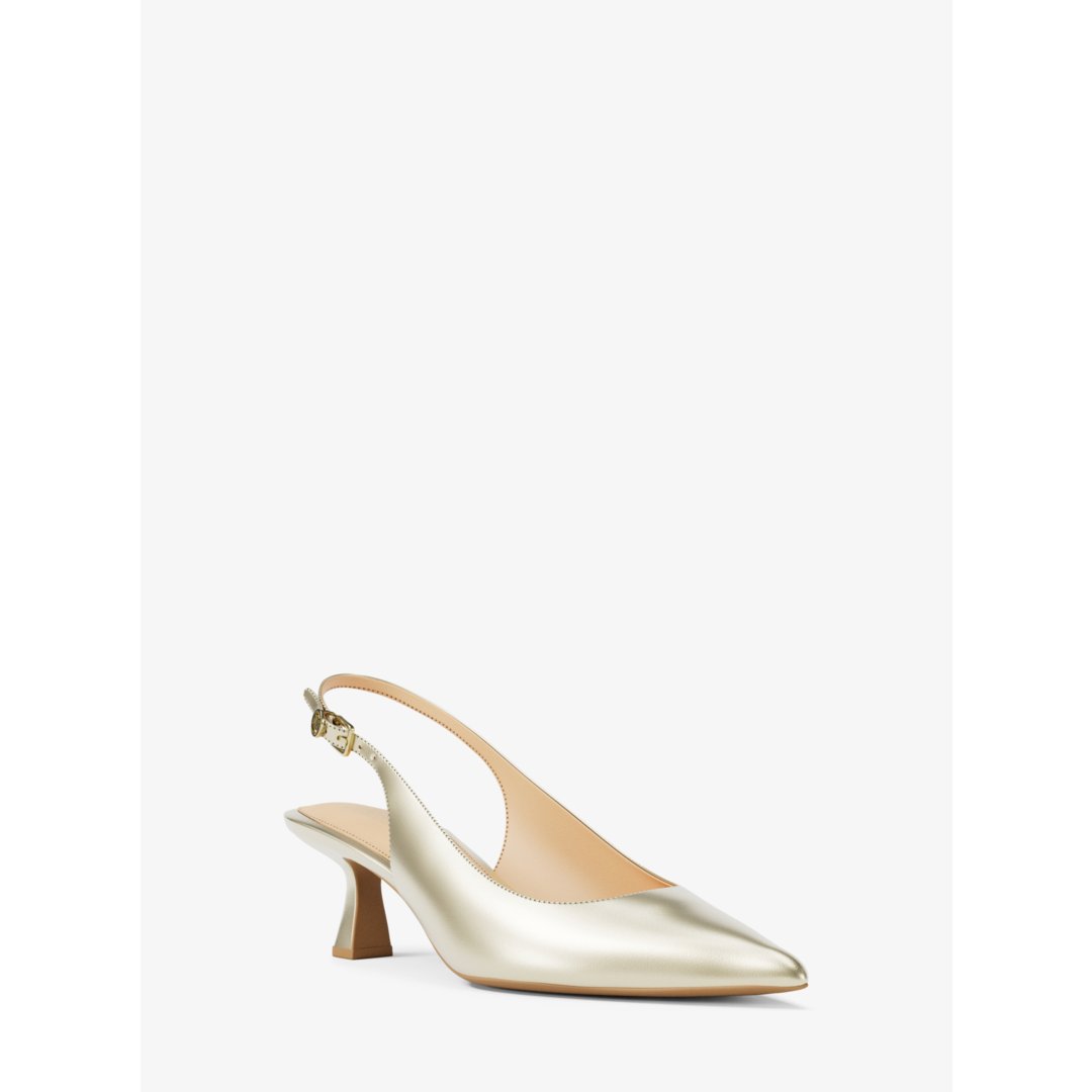 Michael Kors Amali Metallic Pump