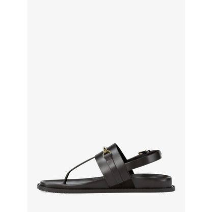 Michael Kors Carson Leather T-Strap Sandal