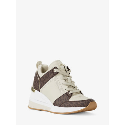 Michael Kors Georgie Signature Logo Trainer