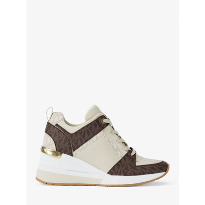 Michael Kors Georgie Signature Logo Trainer