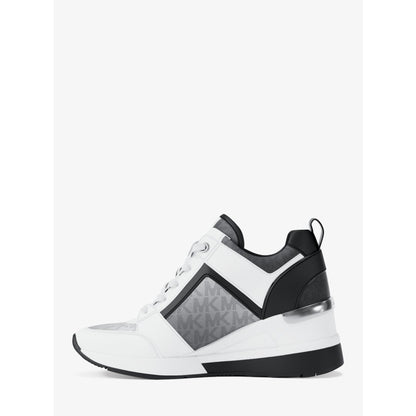 Michael Kors Georgie Ombr Signature Logo Trainer