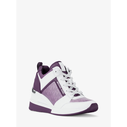 Michael Kors Georgie Ombr Signature Logo Trainer