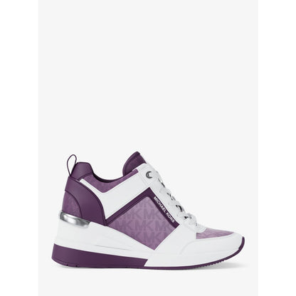 Michael Kors Georgie Ombr Signature Logo Trainer