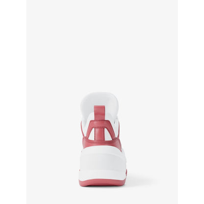 Michael Kors Olympia Logo Debossed  Trainer