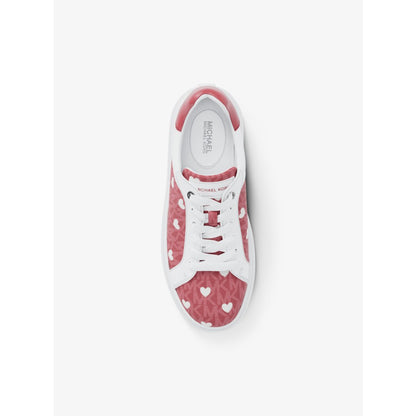 Michael Kors Romey Printed Signature Logo Platform Sneaker