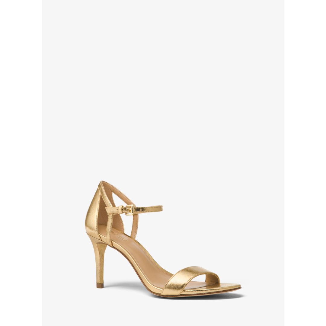 Michael Kors Simone Metallic Sandal