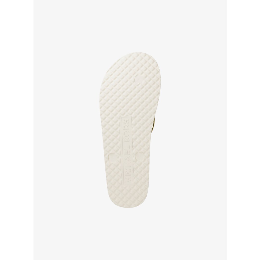 Michael Kors Signature Logo Flip Flops
