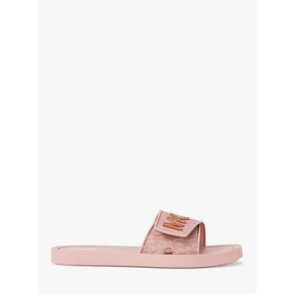 Michael Kors Palmer Signature Logo Slide Sandal