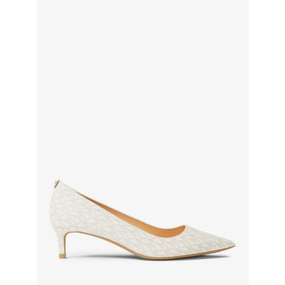 Michael Kors Alina Flex Signature Logo Kitten Heel Pump