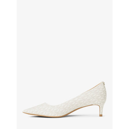 Michael Kors Alina Flex Signature Logo Kitten Heel Pump