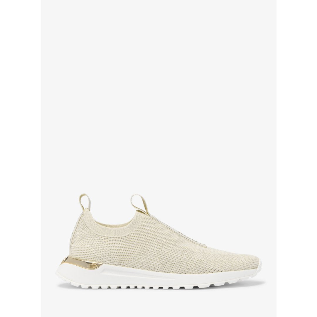 Michael Kors Bodie Metallic Knit Slip-On Sneaker