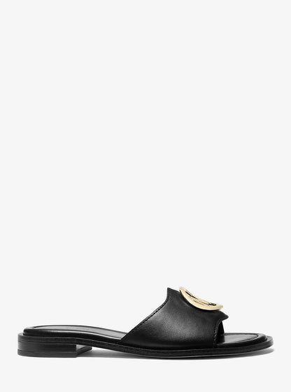 Hannah Slide Sandal Black Black