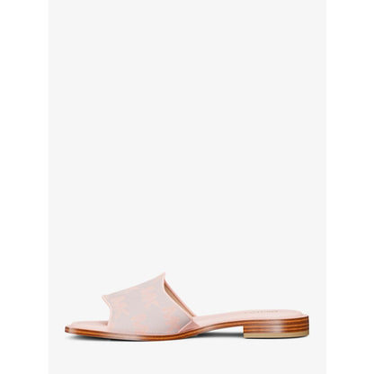 Michael Kors Hannah Logo Jacquard Slide Sandal