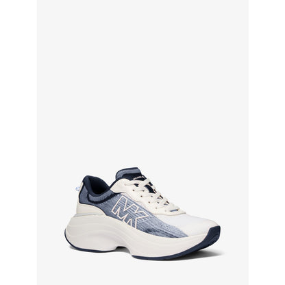 Michael Kors Athena Ombr Stretch Knit Trainer
