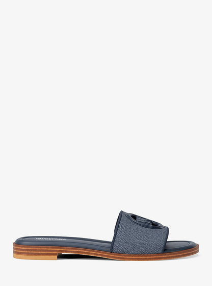 Michael Kors Carissa Denim Slide Sandal