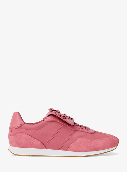 Michael Kors Essex Embellished Nylon Trainer