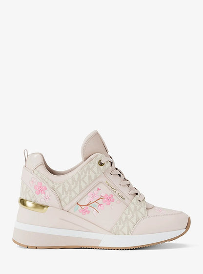 Michael Kors Georgie Signature Logo Trainer