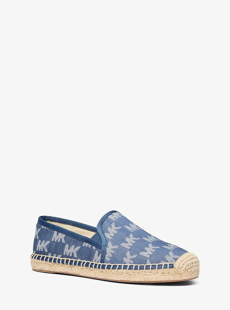 Michael Kors Hastings Logo Jacquard Espadrille