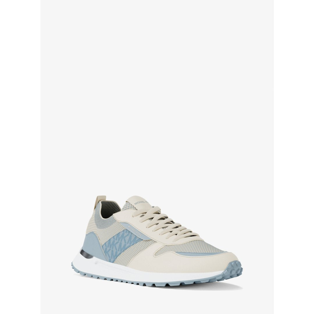 Michael Kors Jesse Mixed-Media Trainer