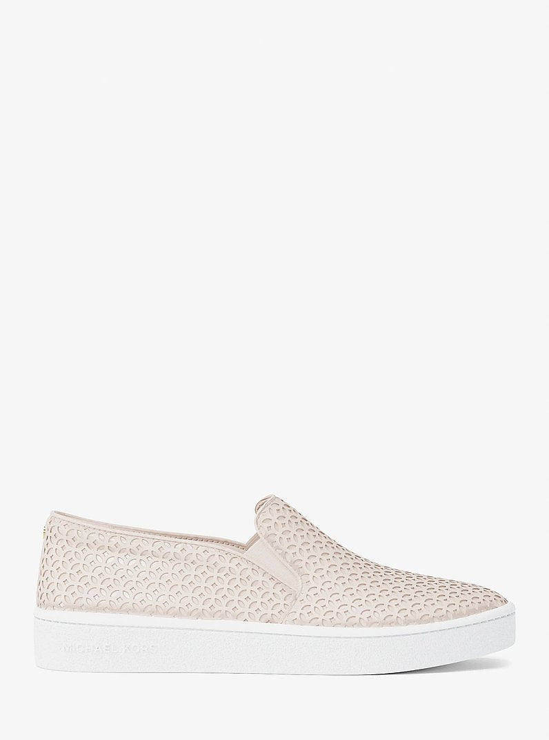Michael Kors Keaton Perforated Slip On Sneaker
