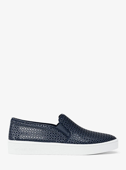 Michael Kors Keaton Perforated Slip On Sneaker