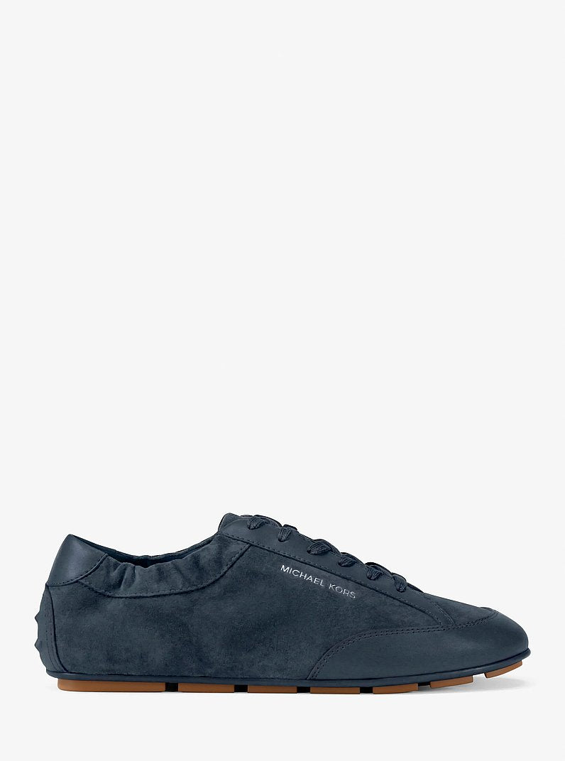 Michael Kors Susie Suede and Leather Trainer