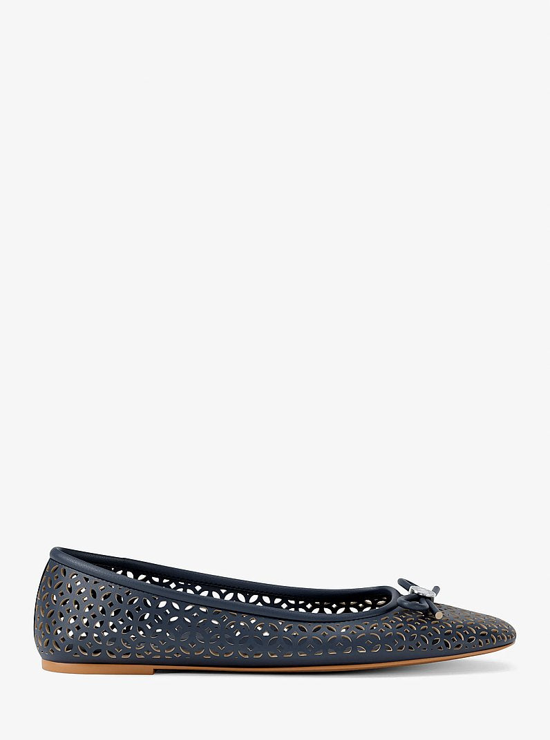 Michael Kors Savannah Perforated Ballet Flat