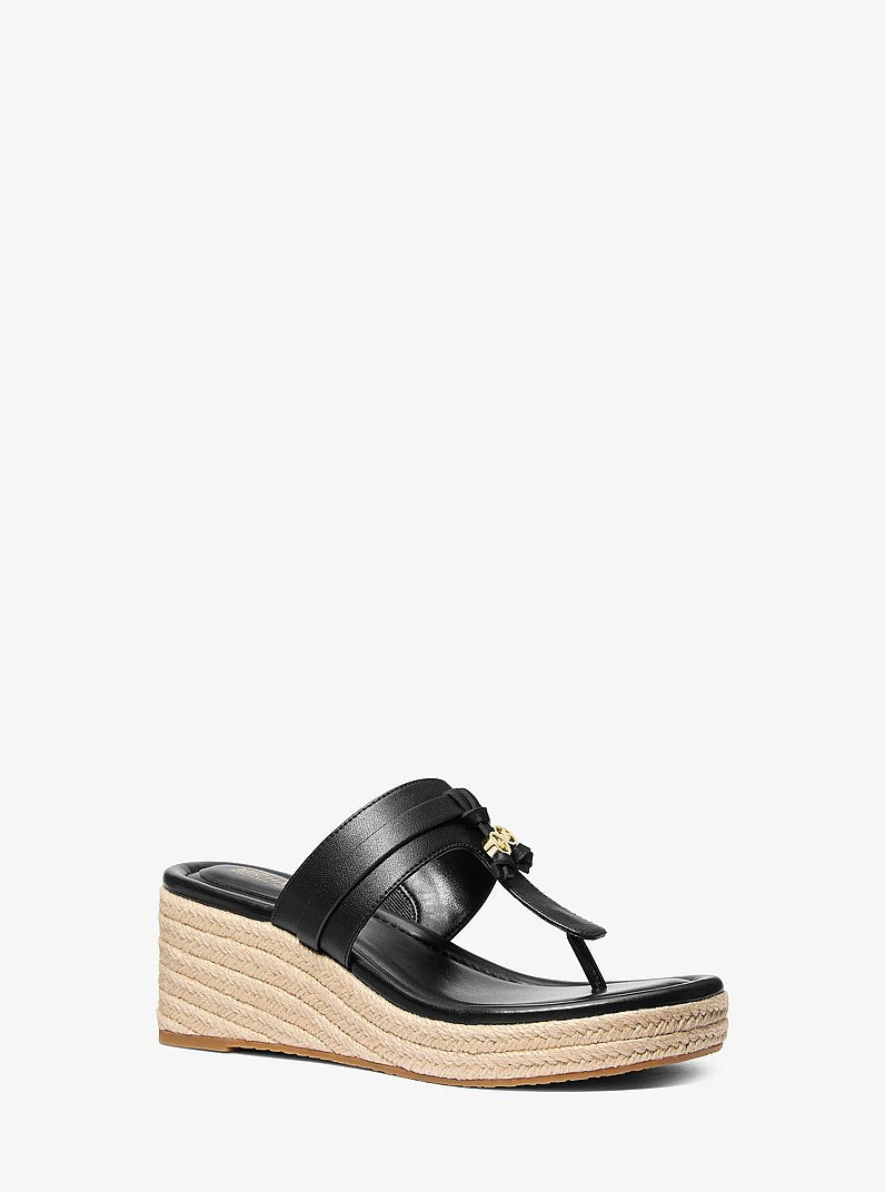 Michael Kors Zoe Wedge Sandal BLACK