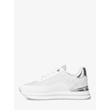 Michael Kors Hattie Mixed-Media Trainer