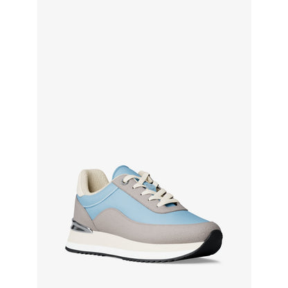 Michael Kors Hattie Mixed-Media Trainer