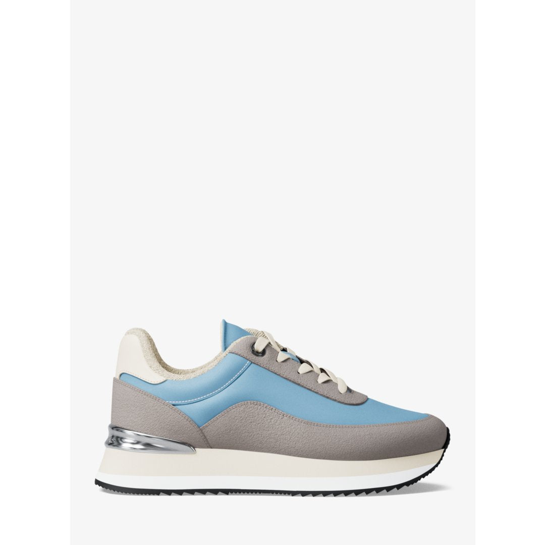 Michael Kors Hattie Mixed-Media Trainer