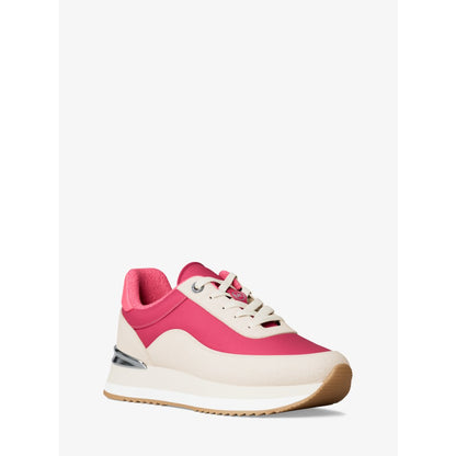 Michael Kors Hattie Mixed-Media Trainer