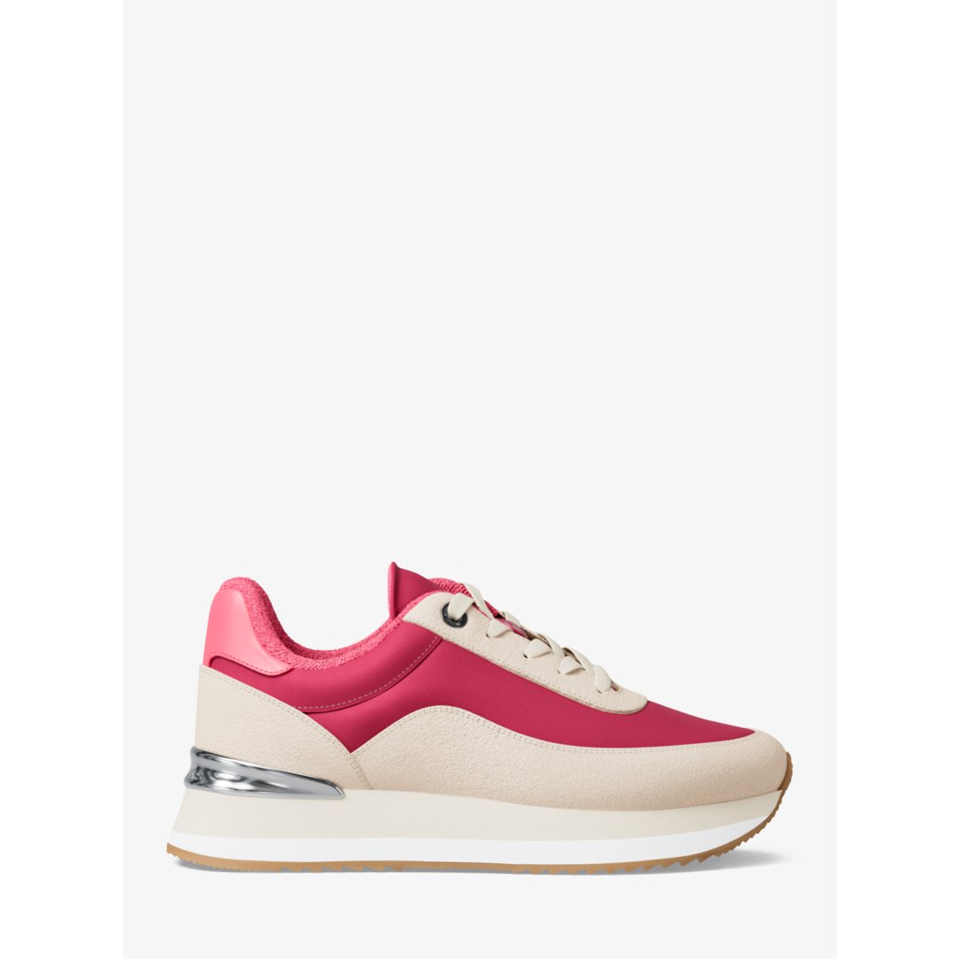 Michael Kors Hattie Mixed-Media Trainer