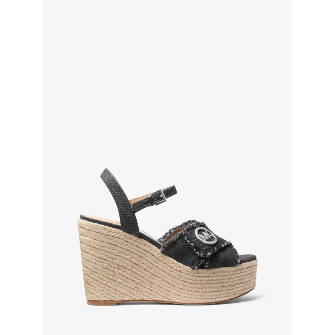Michael Kors Hannah Denim Wedge Sandal