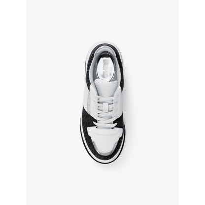 Michael Kors Lexi Mixed-Media Sneaker