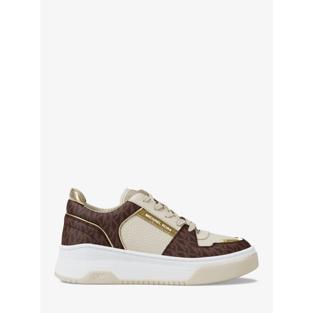 Michael Kors Lexi Mixed-Media Sneaker
