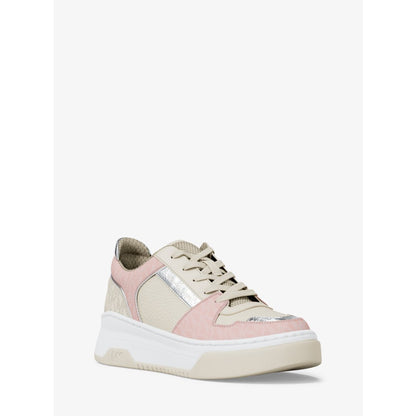 Michael Kors Lexi Mixed-Media Sneaker