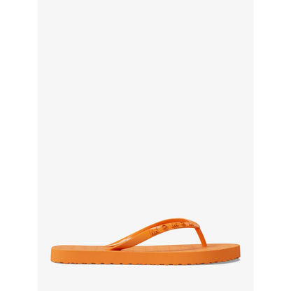 Michael Kors Signature Logo Flip Flops