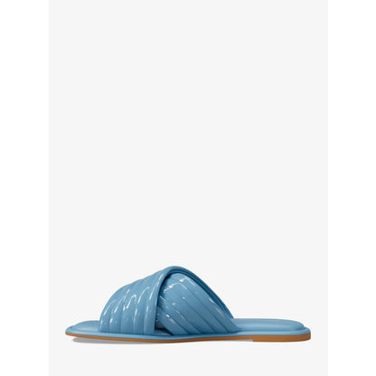 Michael Kors Portia Patent Slide Sandal