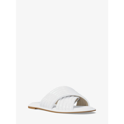 Michael Kors Portia Patent Slide Sandal